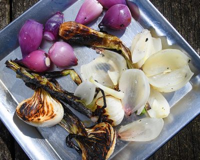 Warm Burnt Onion Salad