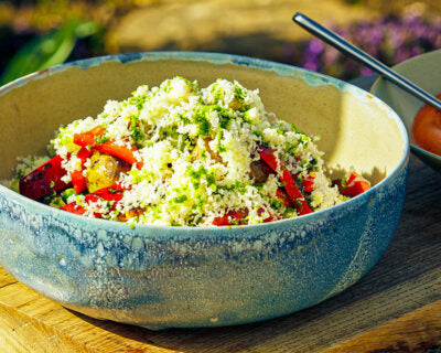 On the Coals Romesco Potato Salad I Kasai Grills