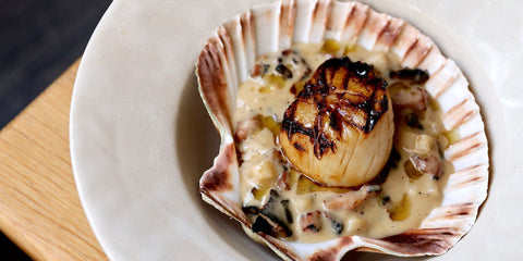Scallop, Celeriac & Spruce