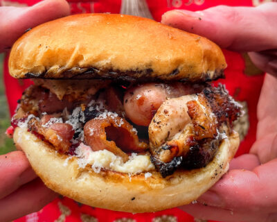 On the Coals The Ultimate Christmas Sandwich I Kasai Grills