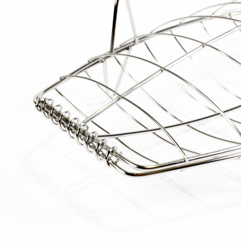 Kasai Stainless Steel Fish Grilling Basket  42 x 16cm