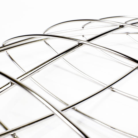 Kasai Stainless Steel Turbot Grilling Basket - XL - 42 x 30cm