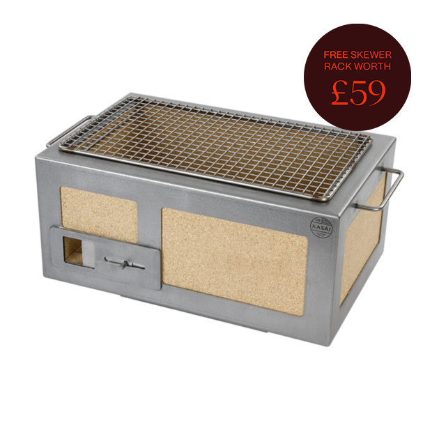Little Kasai Konro Grill with Stainless Steel Frame